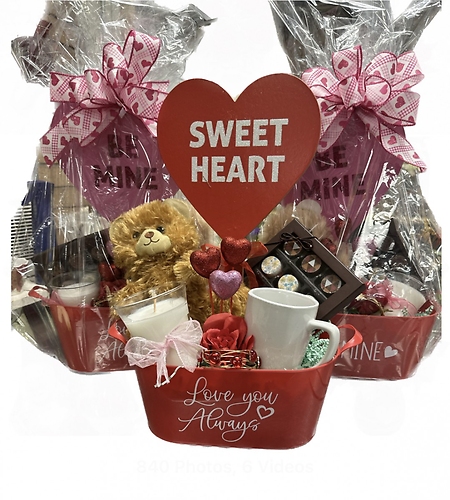 Be My Valentine Gift Basket