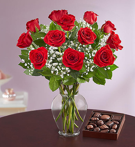 Rose Elegance&trade; Premium Long Stem Red Roses
