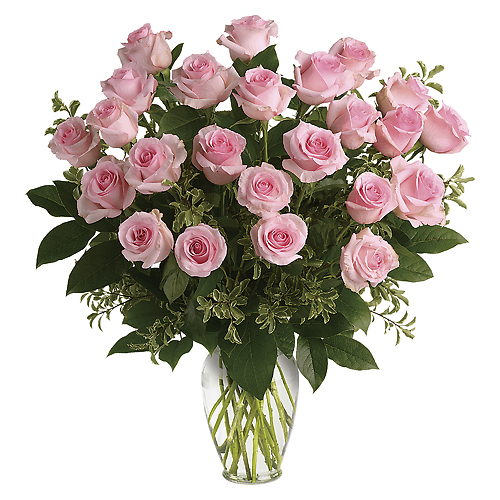 Say Something Sweet Bouquet Dozen LS Pink