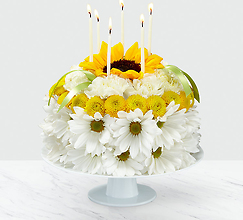 The Birthday Smiles ™ Floral Cake