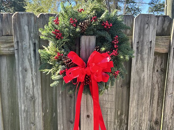 Winter Pine Wreath