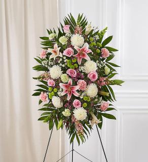 Pastel Sympathy Standing Spray