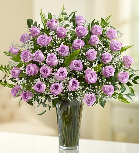 Ultimate Elegance&trade;  Long Stem Purple Roses